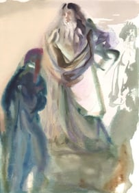 Salvador Dali, St. Peter and Dante (Michler/Löpsinger 1039-1138; Field 189-200), La Divine