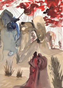Salvador Dali, The Divine Forest (Michler/Löpsinger 1039-1138; Field 189-200), La Divine