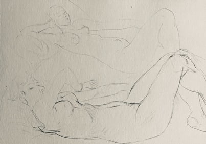 Henri Matisse, Composition (Dutel 3), Dessins de Henri-Matisse, Limited Edition Lithograph
