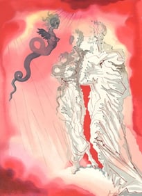 Salvador Dali, Fraud (Michler/Löpsinger 1039-1138; Field 189-200), La Divine Comédie,