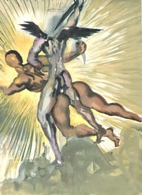 Salvador Dali, The guardians of the valley of the Princes (Michler/Löpsinger 1039-1138; Field