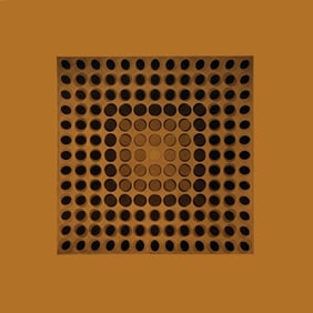 Victor Vasarely, Composition, CTA 102, Limited Edition Héliogravure
