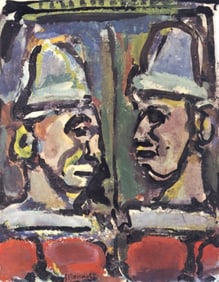 Georges Rouault, Composition, Divertissement, Limited Edition Lithograph