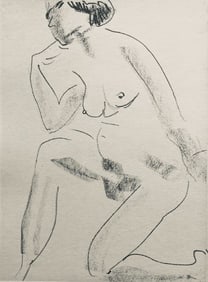 Henri Matisse, Composition (Dutel 3), Dessins de Henri-Matisse, Limited Edition Lithograph