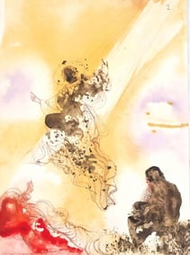 Salvador Dali, Composition (Michler/Löpsinger 1600; Field 69-3), Biblia Sacra, Limited Edition