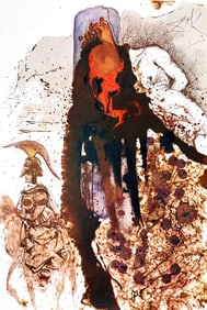 Salvador Dali, Composition (Michler/Löpsinger 1600; Field 69-3), Biblia Sacra, Limited Edition
