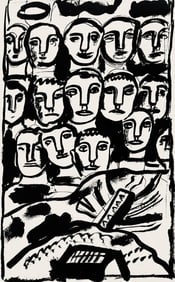 Fernand Léger, Composition, Levers de rideau sur la question du bonheur, Limited Edition