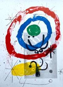 Joan Miró, Composition (Cramer 102; Mourlot 428-449), Derrière le miroir, Limited Edition