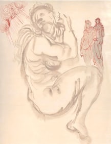 Salvador Dali, The Siren of the Dream (Michler/Löpsinger 1039-1138; Field 189-200), La Divine