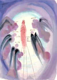 Salvador Dali, The Joy of the Blessed (Michler/Löpsinger 1039-1138; Field 189-200), La Divine