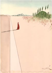 Salvador Dali, The Delightful Mount (Michler/Löpsinger 1039-1138; Field 189-200), La Divine