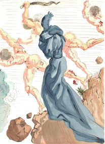 Salvador Dali, The Seducers (Michler/Löpsinger 1039-1138; Field 189-200), La Divine Comé