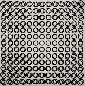 Victor Vasarely, Composition, Tiefenbilder, Limited Edition Héliogravure