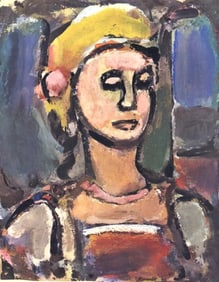Georges Rouault, Composition, Divertissement, Limited Edition Lithograph