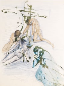 Salvador Dali, Composition (Michler/Löpsinger 1600; Field 69-3), Biblia Sacra, Limited Edition