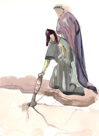 Salvador Dali, The Traitor of Montaperti (Michler/Löpsinger 1039-1138; Field 189-200), La