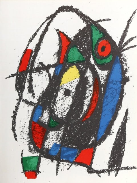 Joan Miró, Composition, (Cramer 198; Mourlot 1040), Joan Miró Lithographs, Limited Edition