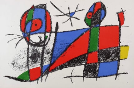 Joan Miró, Composition, (Cramer 198; Mourlot 1042), Joan Miró Lithographs, Limited Edition