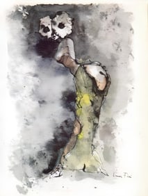 Léonor Fini, Composition, Histoire d'O, Limited Edition Lithograph