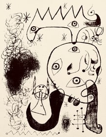 Joan Miró, Composition, The Prints of Joan Miro, Limited Edition Etching