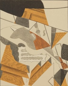 Juan Gris, Violon (Kahnweiler 1969), Au Soleil du Plafond, Limited Edition Lithograph