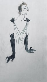 Henri de Toulouse-Lautrec, Composition, Yvette Guilbert vue par Toulouse-Lautrec, Limited Edition