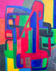 Maurice Estève, Composition, Maurice Estève, Peintres d'aujourd'hui, Limited Edition