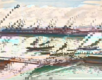 Albert Marquet, Composition, Présence de Marquet, Limited Edition Lithograph