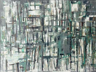 Vieira da Silva, Composition, Vieira da Silva, Peintres d'aujourd'hui, Limited Edition Lithograph