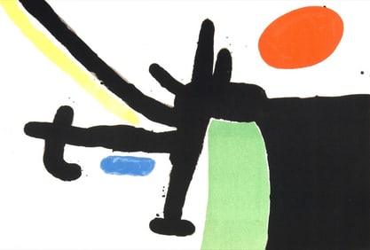 Joan Miró, Composition (Mourlot 872-881; Cramer 164), El tapís de Tarragona, Limited