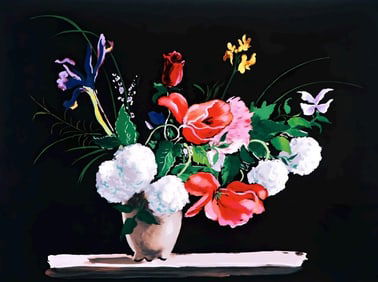 André Dignimont, Le bouquet, Dignimont, Limited Edition Lithograph
