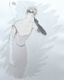 Henri de Toulouse-Lautrec, Composition, Yvette Guilbert vue par Toulouse-Lautrec, Limited Edition