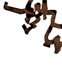 Eduardo Chillida, Composition, Derrière le miroir, Limited Edition Lithograph