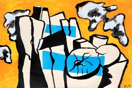 Fernand Léger, Composition, Contrastes, Limited Edition Lithograph