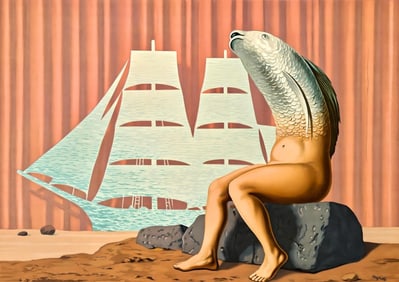 René Magritte, Un Séduisant Navire d'eau de Mer, Les Enfants Trouvés de Magritte,