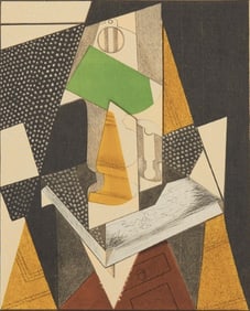 Juan Gris, La Lampe (Kahnweiler 1969), Au Soleil du Plafond, Limited Edition Lithograph