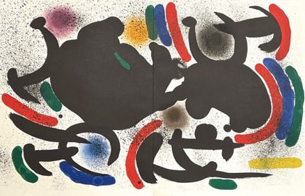 Joan Miró, Composition, (Cramer 160; Mourlot 860), Joan Miró Lithographs, Limited Edition