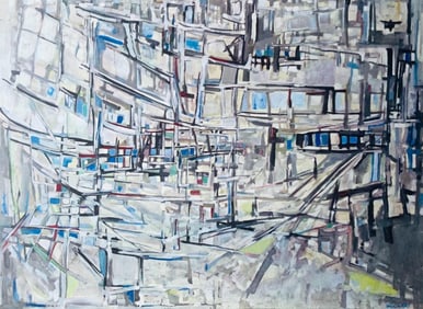 Vieira da Silva, Composition, Vieira da Silva, Peintres d'aujourd'hui, Limited Edition Lithograph