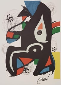 Joan Miró, Composition (Mourlot 1212-1225; Cramer 248), La mélodie acide, Limited Edition
