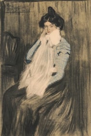 Pablo Picasso, Composition, Les Bleus de Barcelone, Limited Edition Lithograph