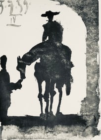 Pablo Picasso, Composition (Bloch 1276; Czwiklitzer 23), Toros y Toreros, Limited Edition Lithograph