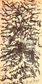 Jackson Pollock, Composition, Jackson Pollock, The Last Sketchbook, Limited Edition Lithograph