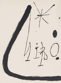 Joan Miró, Composition (Mourlot 872-881; Cramer 164), El tapís de Tarragona, Limited