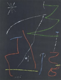 Joan Miró, Composition, XXe siècle, Limited Edition Lithograph