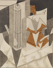 Juan Gris, Moulin à Cafe II (Kahnweiler 1969), Au Soleil du Plafond, Limited Edition Lithograph