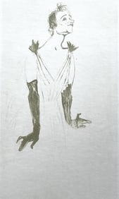 Henri de Toulouse-Lautrec, Composition, Yvette Guilbert vue par Toulouse-Lautrec, Limited Edition