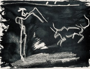 Pablo Picasso, Composition (Bloch 1276; Czwiklitzer 23), Toros y Toreros, Limited Edition Lithograph