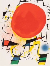 Joan Miró, Composition, (Cramer 160; Mourlot 859), Joan Miró Lithographs, Limited Edition