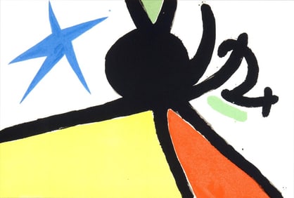 Joan Miró, Composition (Mourlot 872-881; Cramer 164), El tapís de Tarragona, Limited