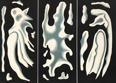 Fernand Léger, Composition, Derrière le miroir, Limited Edition Lithograph